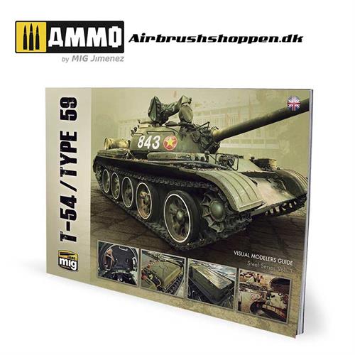 AMIG 6032 T-54/TYPE 59 – VISUAL MODELERS GUIDE